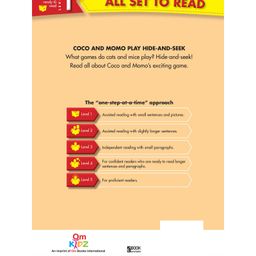 om books international All Set To Read Coco & Momo Play Hide & Seek Picture Book - English image 2