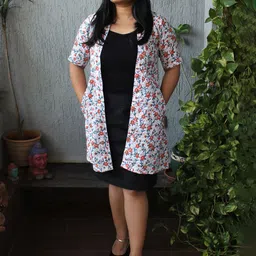 PRETANSHAH Women Printed Party Shrug-36