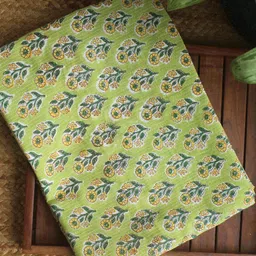 Weaves of Tradition Printed Pure Cotton Unstitched Dress Material-image-3