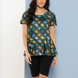 Muhuratam Women Green Nylon Swimwear-image-41
