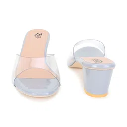 ZAIF Block Sandals with Bows image 4