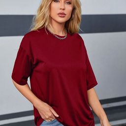 zentik Cotton Round Neck Oversized T-shirt-picture-38