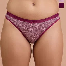 Nykd Women Pack Of 3 Low- Rise Bikini Briefs NYP390-Bikini-Multi colour-image-93