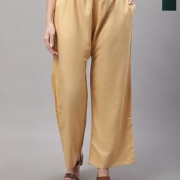 Jinfo Women 2 Knitted Ethnic Palazzos-image-25