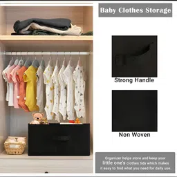 Aura Green Set of 6 Regular Foldable & Multipurpose Wardrobe Storage Box Drawer Organiser image 3