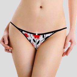 Lola Dola Printed Mid-Rise G-String Thong Briefs StringP-002-72-picture-8