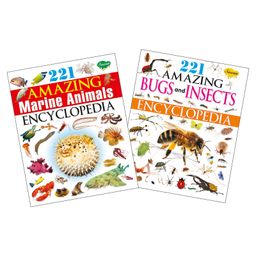 Set of 2 Encylopedia (221 Amazing Marine Animals Encyclopedia, 221 Amazing Bugs and Insects Encyclopedia)-26