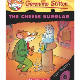 scholastic Geronimo Stilton Mini Mystery The Cheese Burgler Story Book - English-picture-33