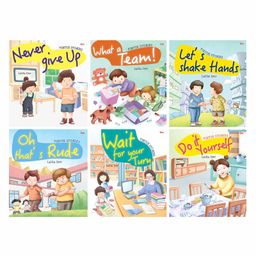 Virtue Stories Set of 6 Books - English-22