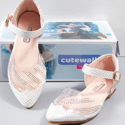 Cute Walk by Babyhug Ballerina Girl WHITE 30-picture-39