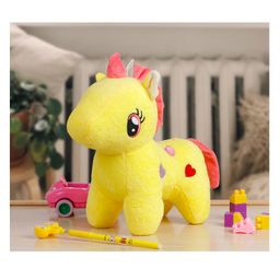 Fiddlerz Stuffed Unicorn Plush Toy Multicolor - Height 30 cm-11