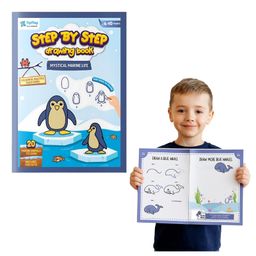 PepPlay Step by Step Drawing Book  Mystical Marine Life - Multicolor-19