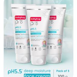 Babyhug Pro pH 55 Deep Moisture Cream - 100 gm- Pack of 3-image-29