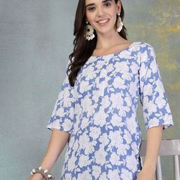 Clora Creation Women Floral Printed Tunic-picture-9