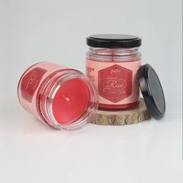 Shraddha Creation Red 2 Piece Scented Jar Candles-18