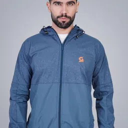 GOTO Men Lightweight Training or Gym Sporty Jacket with Embroidered-picture-47
