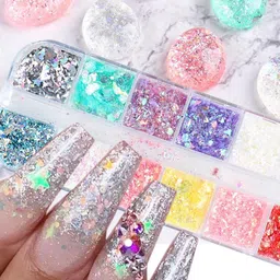 Ekinsu Set Of 12 Nail Art Accessories-image-11