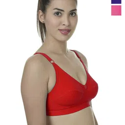 Samvar Multi Cotton Non-Wired Non Padded Minimizer Bra-picture-42