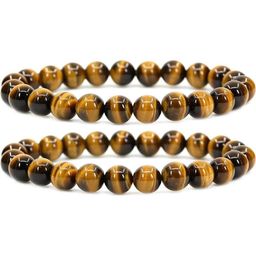 Divine souvenirs Unisex Set Of 2 Artificial Beaded Elasticated Bracelets-0