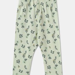 R&B Girls Floral Printed Leggings-picture-33