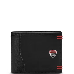 DUCATI CORSE Men Leather Two Fold Wallet-image-35