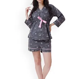 Piu Women Printed Night suit-picture-23