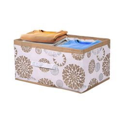 Aura White & Brown Drawer Organiser-44