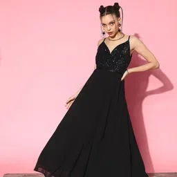 Berrylush Embellished Print Net Maxi Dress-picture-38