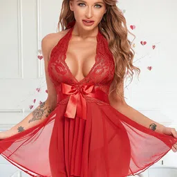 SSoShHub Halter Neck Baby Doll-picture-21