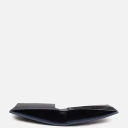 Allen Solly Men Textured Leather Two Fold Wallet image 4