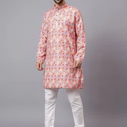Yugnik Men Regular Kurta with Pyjamas-image-22