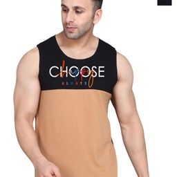 SLOWLORIS 2-Pc Printed Combed Cotton Gym Vests VSL26 CMB(CHS BLACKRUST)(CHS BLACK)-image-64