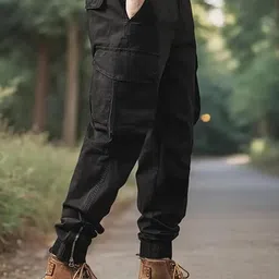 R.Code by The Roadster Life Co. Men High-Rise Trousers-image-70