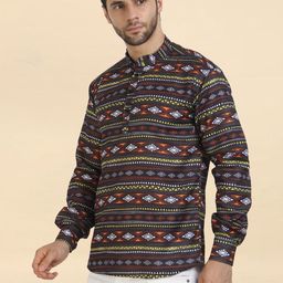 Acnos Men Multi Kurtas-picture-4
