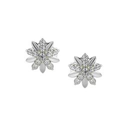 VALANOVA 14 Kt 925 Sterling Silver Earrings with Diamonds 1.36gms-image-86