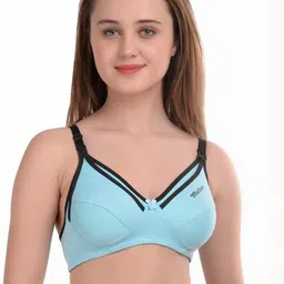 GuSo Shopee Blue Everyday Cotton Bra-image-13
