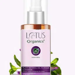 Lotus Organics+ Bakuchiol Plant Retinol Oil To Foam Cleanser-100ml-17