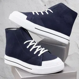 Bxxy Men Mid -Top Lace-Ups Sneakers-image-18