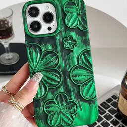 Luxury Kase Floral Printed iPhone 15 Pro Max Back Case Mobile Accessories-picture-16
