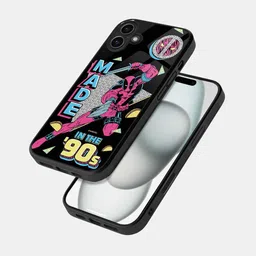 macmerise Cartoon Characters Printed iPhone 16 Plus Bumper Case Mobile Accessories-0