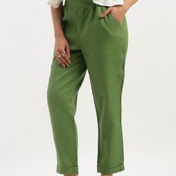 United Colors of Benetton Women Straight Fit High-Rise Trousers-image-91