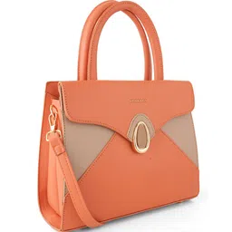 Flingo PU Oversized Structured Handheld Bag-17