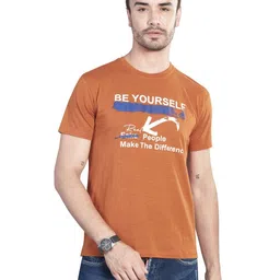 BE POSITIVE Men Printed T-shirt-image-71