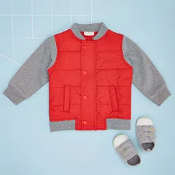 Pantaloons Baby Boys Crop Padded Jacket-image-18