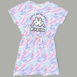 Kappa Print A-Line Dress-image-30