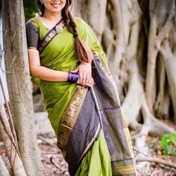 SHOP DROP Woven Design Pure Silk Banarasi Saree-picture-42