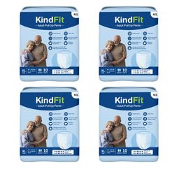 Kindfit Set Of 4 Rash Free Disposable Adult Pull Up Pants Diapers - XL - 10 Pcs Each-17