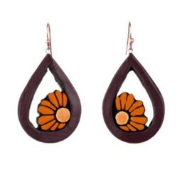 Mridah Floral Drop Earrings-image-52