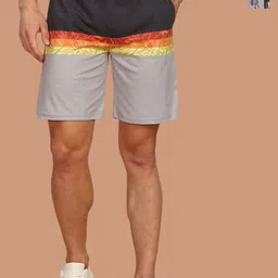 BULLMER Men Pack Of 2 Graphic Printed Regular Fit Shorts-image-43