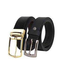 Hayes London Pack Of 2 Men Leather Textured Reversible Formal Belt-image-11